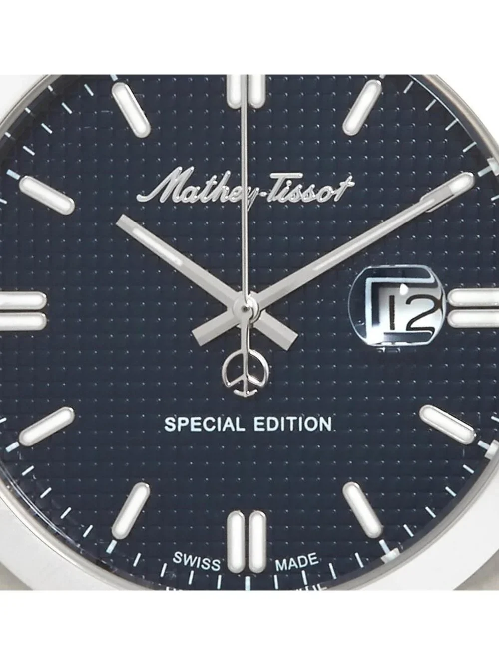 NWT Mathey-Tissot Mathy Chess Quartz Blue Dial Men's Watch